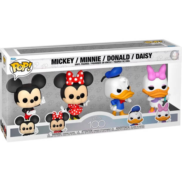 Pop 4-Pack: Mickey/Minnie/Donald/Daisy - Funko Pop