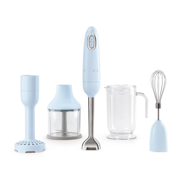 SMEG Staafmixer Set - turbofunctie - pastelblauw - HBF22PBEU