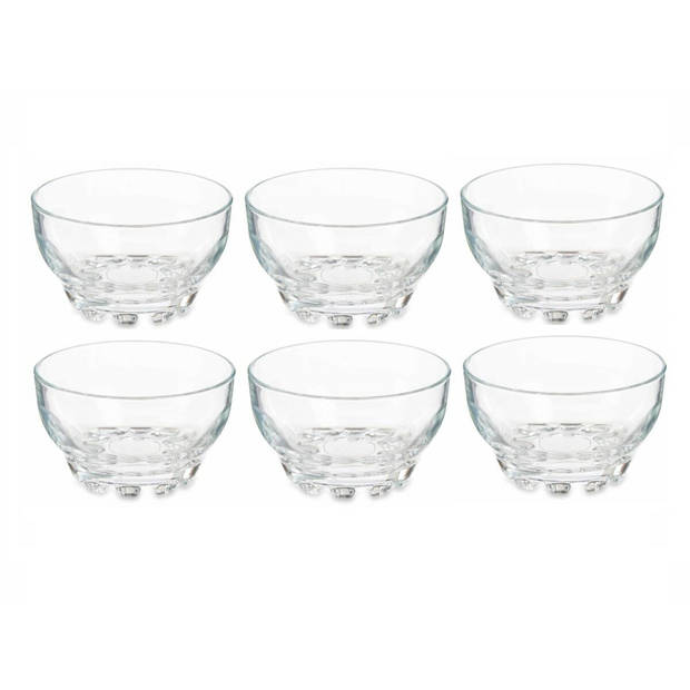 Kommenset Karaman Transparant Glas 275 ml (8 Stuks)