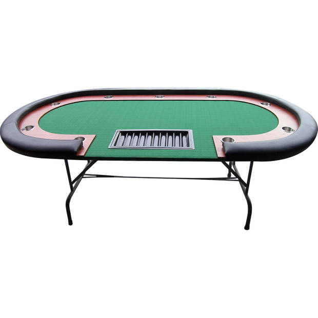 Pokertafel Buffalo High Roller zwart