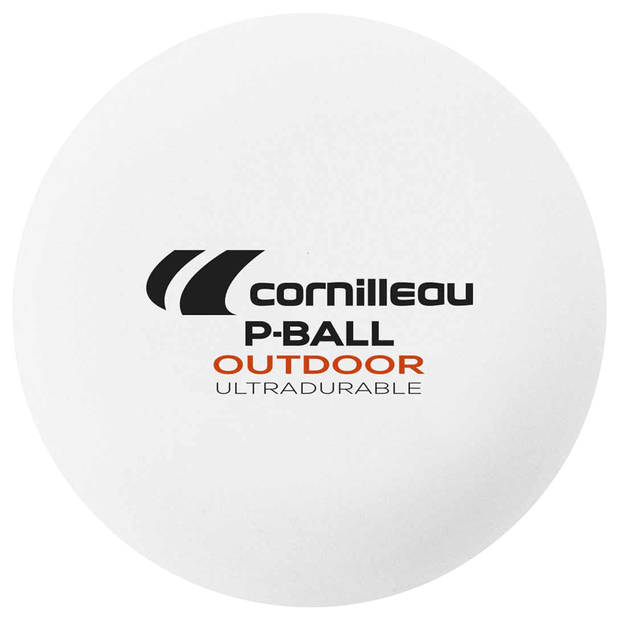 Cornilleau pingpongballen outdoor Ultradurable X6