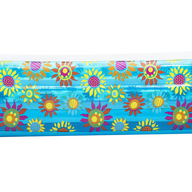 Bestway Happy Flora opblaasbaar zwembad 229 x 152 x 56 cm