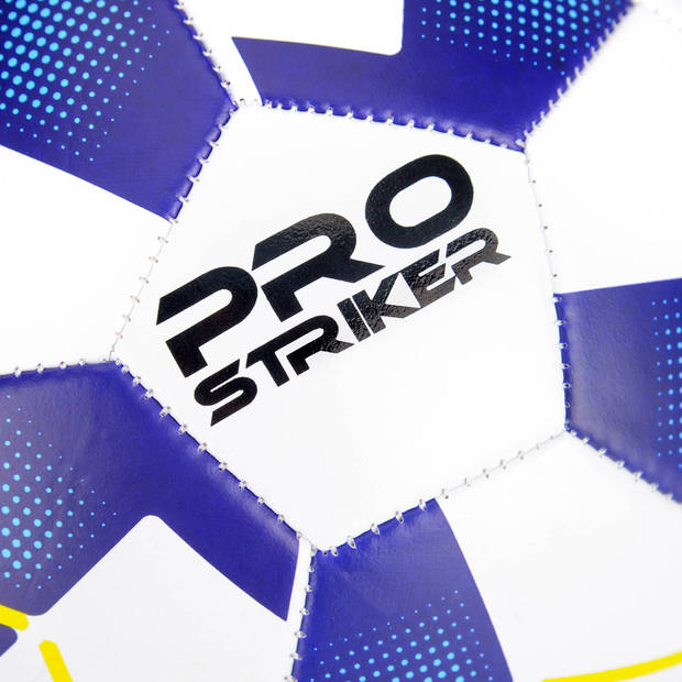 Pro Striker voetbal blauw