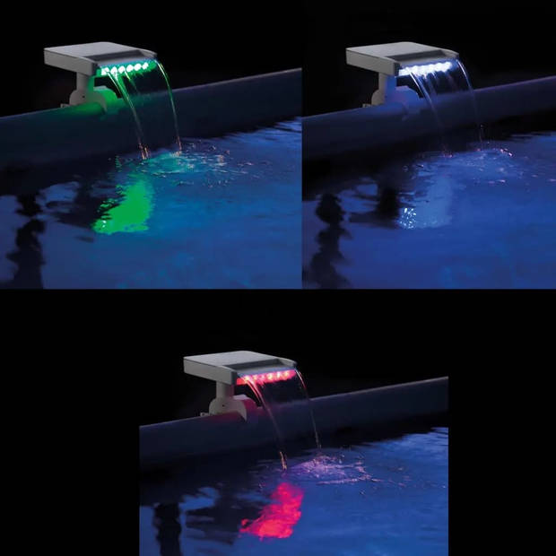 Intex Zwembadwaterval LED meerkleurig 28090