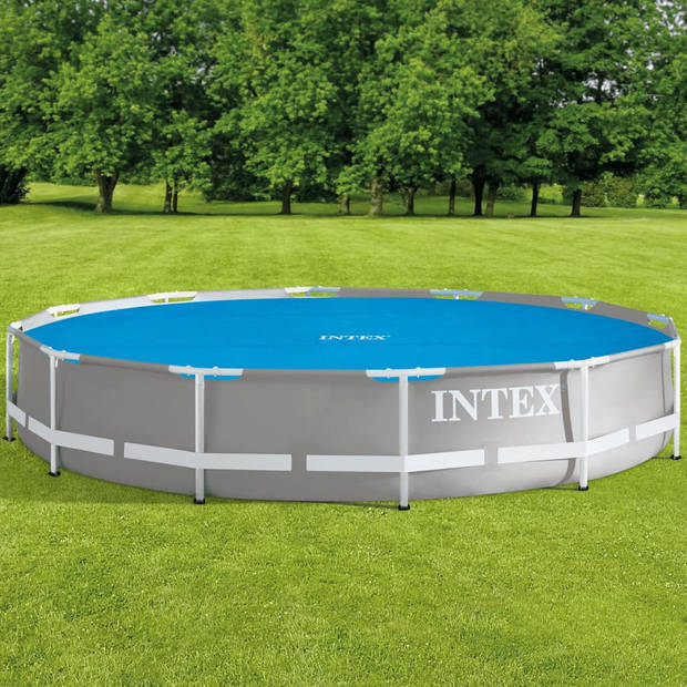 Intex Solarzwembadhoes 348 cm polyetheen blauw