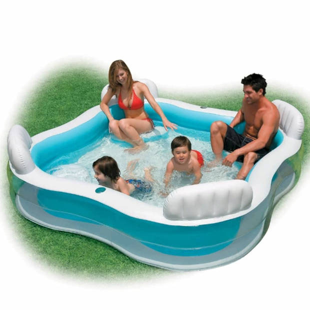 Intex Swim Center Family Lounge Pool, opblaasbaar 56475NP