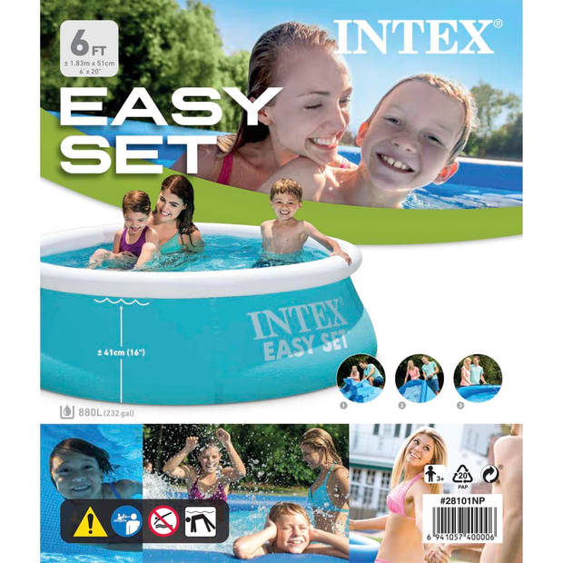 Intex Easy Set Zwembad 183x51 cm 28101NP