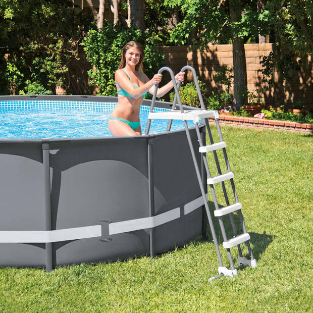 Intex Zwembadladder met 5 treden 132 cm