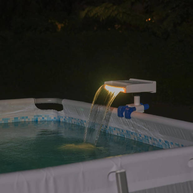 Bestway Flowclear Waterval LED rustgevend
