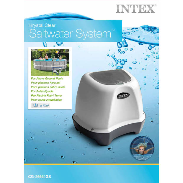 Intex Krystal Clear Zoutwatersysteem 12 V