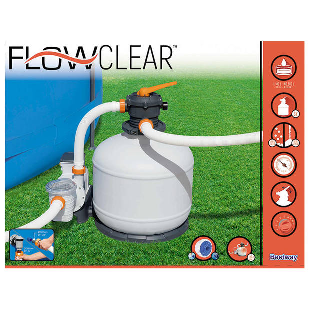 Bestway Flowclear Zandfilterpomp 11355 l/u