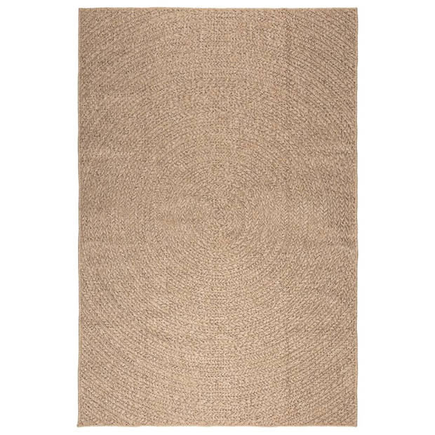 vidaXL Vloerkleed ZIZUR binnen en buiten 160x230 cm jute look