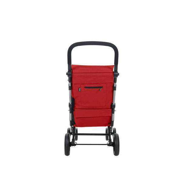 Boodschappentrolley Classic Family - Rood