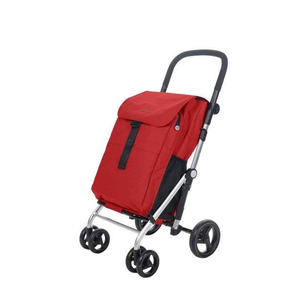 Boodschappentrolley Classic Family - Rood Rood