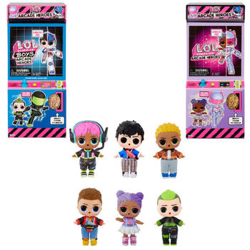 L.O.L. Surprise! Boys Arcade Heroes - Speelfiguur - Prijs per Stuk