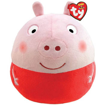 TY Squish A Boo Peppa Pig Peppa - 31 cm - Knuffel