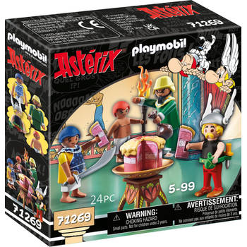 Playmobil Asterix - Astérix: de vergiftigde taart van Plurkis 71269
