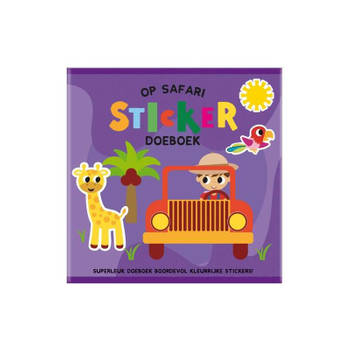 Op Safari Sticker doeboek