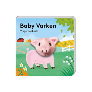 Vingerpopboek Baby Varken boerderijdier