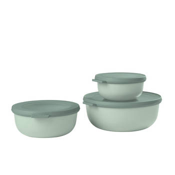 set cirqula rond 3-delig (350+750+1250) - nordic sage