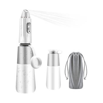 Safe Age® Bidet - Elektrisch & oplaadbaar met 2 sproeikoppen en reistas - Mobiele bidet - Peri Bottle - Vaginale douche