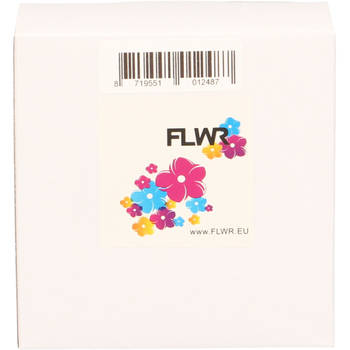 FLWR Brother DK-11218 24 mm x 24 mm wit labels