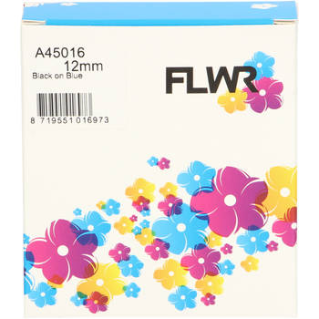 FLWR Dymo 45016 op breedte 12 mm labels