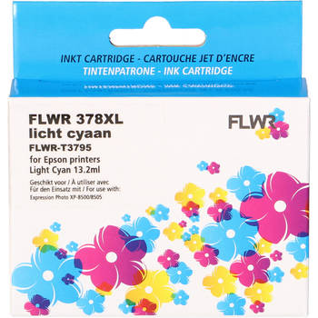 FLWR Epson 378XL licht cyaan cartridge