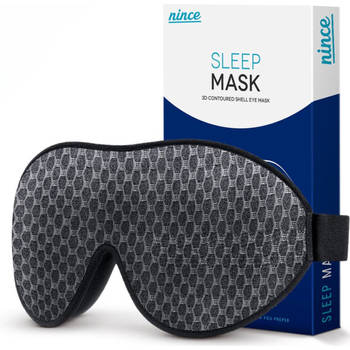 Nince Premium Slaapmasker - 100% Verduisterend - Nachtmasker - Oog Masker