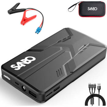 Sanbo X12 Jumpstarter voor auto 12V 600A / 16.000mAh Batterij