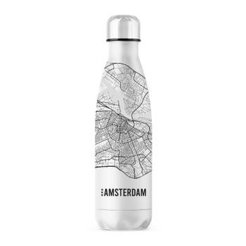 IZY - Thermosfles 0.5L, RVS, Amsterdam - IZY City Collection