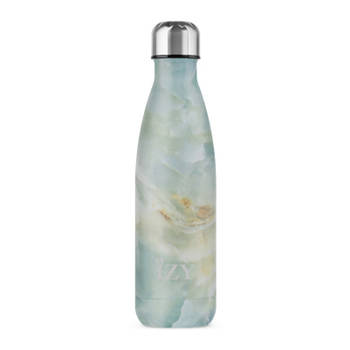 IZY - Thermosfles 0.5L, RVS, Marmer Groen - IZY Original Collection