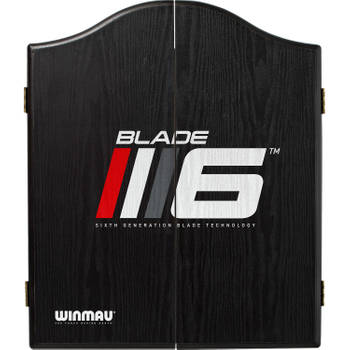 Winmau dartkabinet Blade 6 zwart