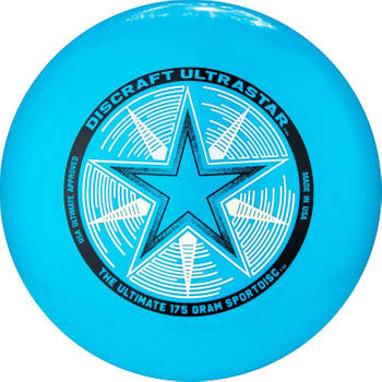 Discraft frisbee Ultrastar 175 gram kobalt blauw