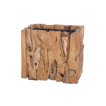 DKNC - Bak Rick - Hout - 38x38x38cm - Bruin