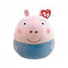 Ty Squish a Boo - Peppa Pig - George - 20 cm - Knuffel