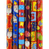 Sinterklaaspapier cadeaupapier - XXL sinterklaaspapier - 3 meter x 70 cm - 12 rollen