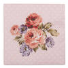 HAES DECO - Set van 4 Wegwerpservetten - 33x33 cm (20 stuks in verpakking) - Papier - Dotty Rose