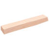 vidaXL Wandschap 60x10x6 cm onbehandeld massief eikenhout