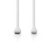 Nedis Lightning Kabel - CCGB39800WT15