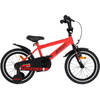 AMIGO Jongensfiets Speeder 16 Inch 27 cm Jongens Terugtraprem Rood/Zwart