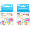 FLWR HP 305XL 2-pack zwart en kleur cartridge