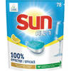 Sun All-in-1 Citroen - Vaatwascapsules 78 stuks - Krachtige Vaatwastabletten