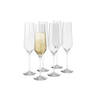 Eva Trio - Glazen voor Champagne, 0.26 L, Set van 6 - Eva Trio Legio Nova