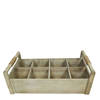 DKNC - Dienblad Linda - Hout - 51x32x16 cm - Beige