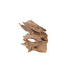 DKNC - Decoratief beeld Palma - Teak - 50x70x30 cm - Natuurlijk