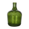 DKNC - Vaas Ghent - Gerecycled glas - 27x27x42 cm - Groen