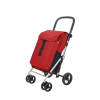 Boodschappentrolley Classic Family - Rood