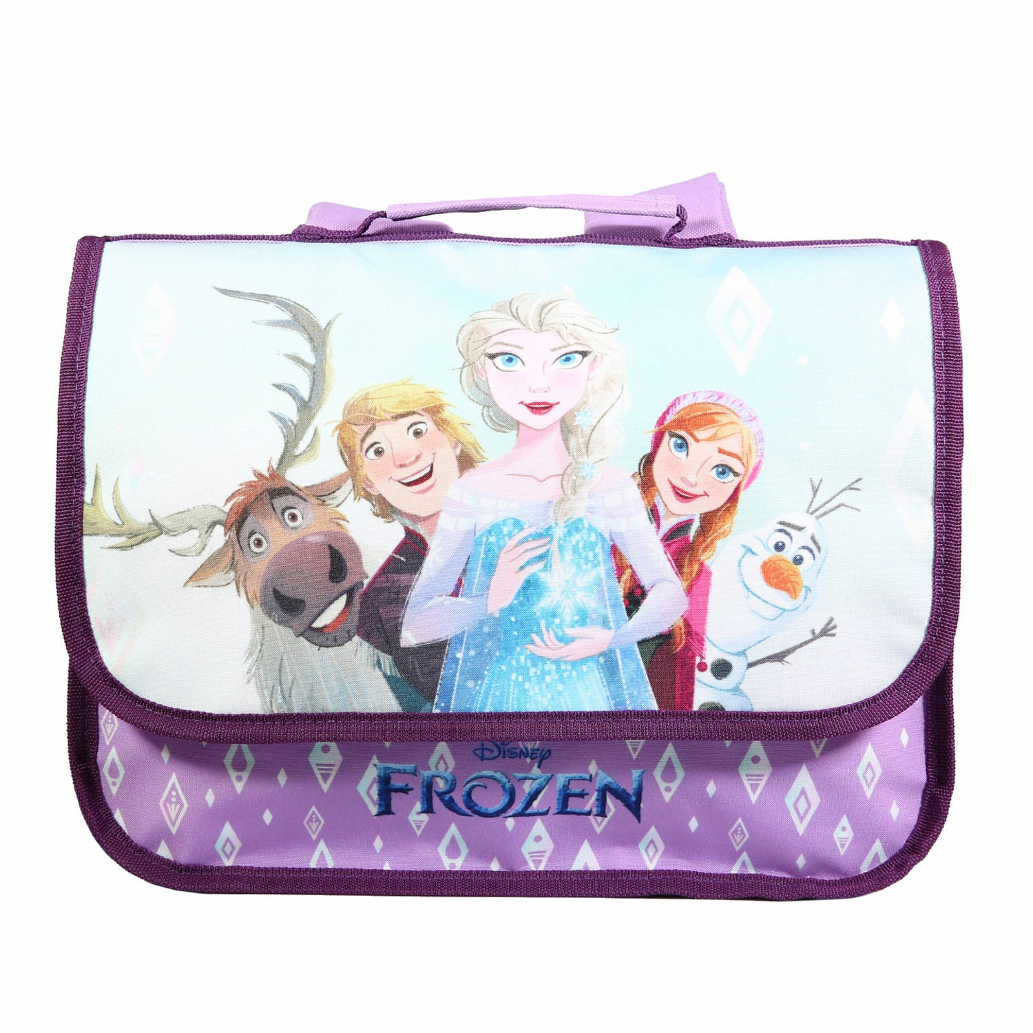 Disney Frozen 2 boekentas rugzak meisjes 32x10x23 lila