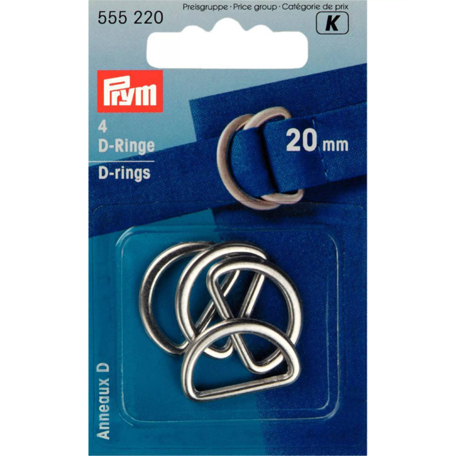 Prym D-Ringen 20mm